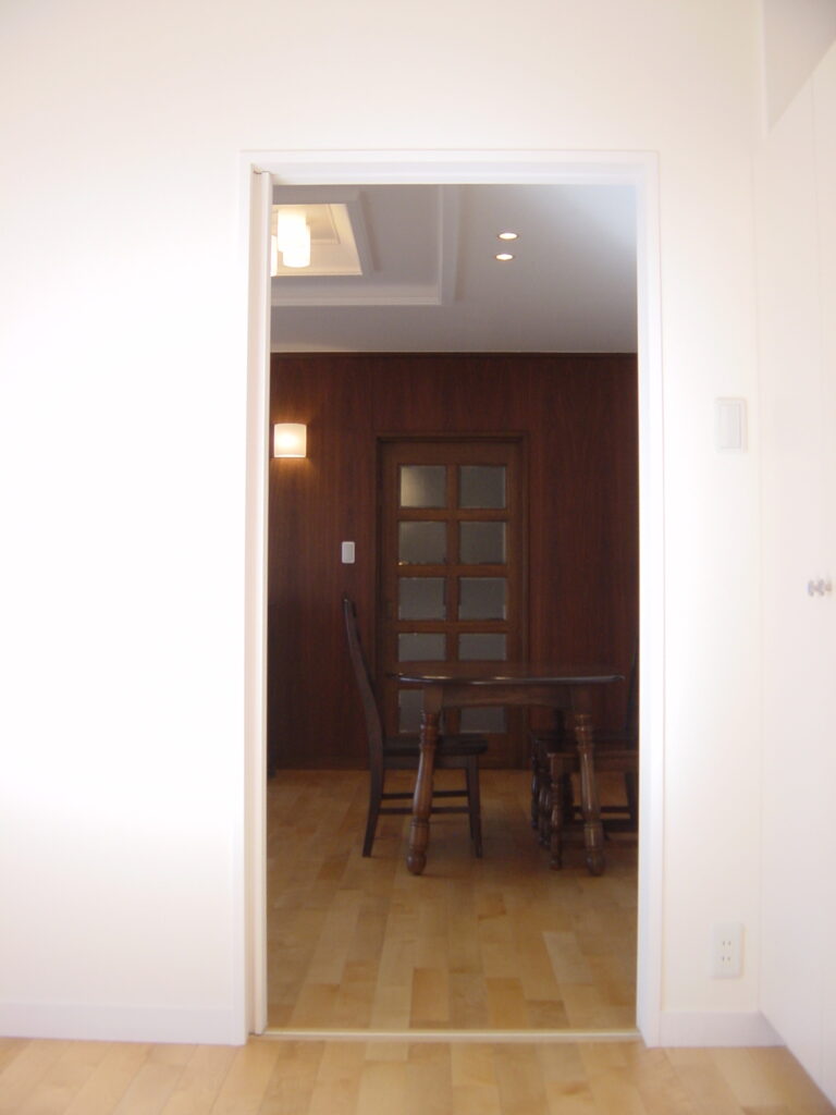 開放感のある扉